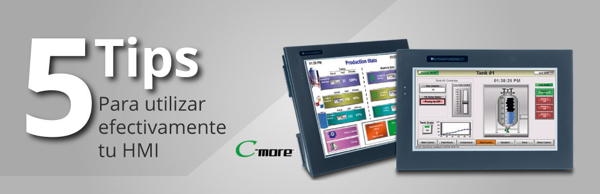 5 Tips para usar efectivamente tu HMI