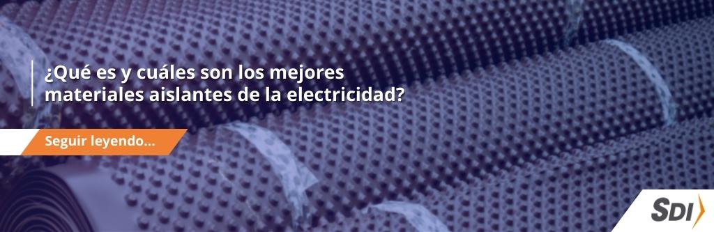materiales aislantes de electricidad