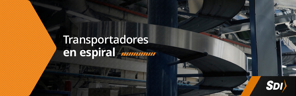 Qué son los transportadores en espiral