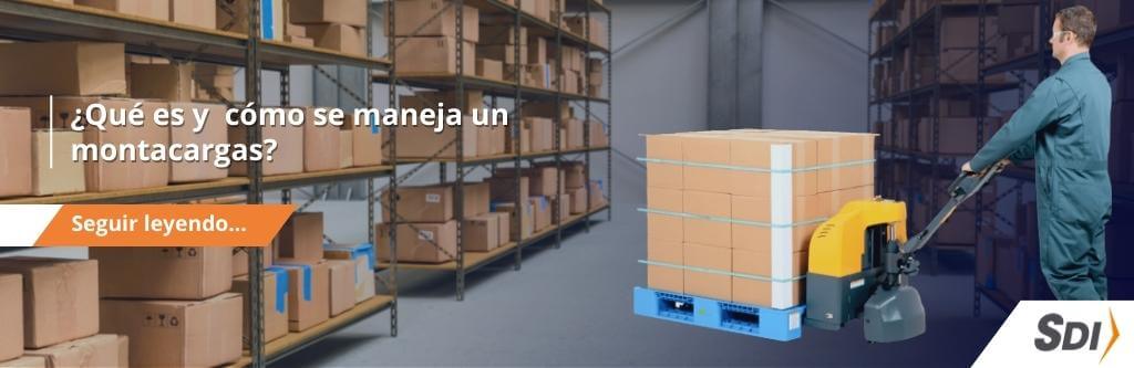qué es un montacargas