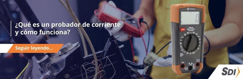probador de corriente
