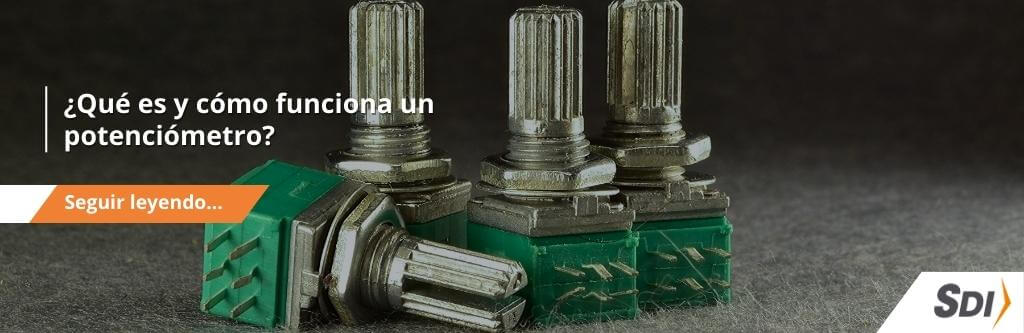 ¿Qué es y cómo funciona un potenciómetro? 1 Qué es y cómo funciona un potenciómetro
