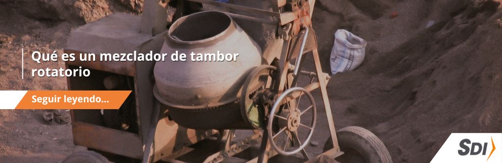 mezclador de tambor rotatorio