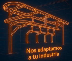 Diseño de Conveyor Aereos para Textiles