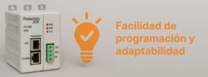 PLCs con facilidad de programación