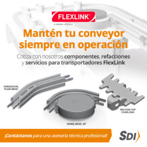 El valor de los componentes y refacciones de conveyors FlexLink con distribuidores como SDI 4 componentes-converyors-flexlink-v3.jpg