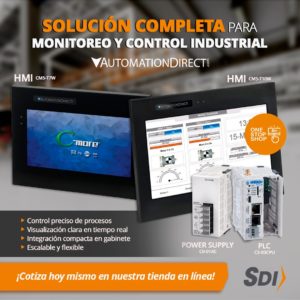Monitoreo y control Industrial eficiente: HMI y PLC de automationdirect como núcleo de un sistema automatizado 3 HMI y PLC de automationdirect como núcleo de un sistema automatizado sdi
