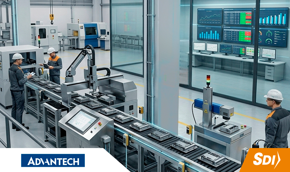 Monitoreo y Control Industrial: cómo integrar PLC, HMI y Cómputo Industrial para una arquitectura robusta y escalable 3 Monitoreo y Control Industrial advantech y SDI