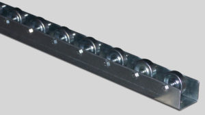 gravity flowrail Omni Metalcraft rack almacenamiento carton flow picking