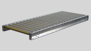 gravity roller conveyor Omni Metalcraft tramo modular acero galvanizado